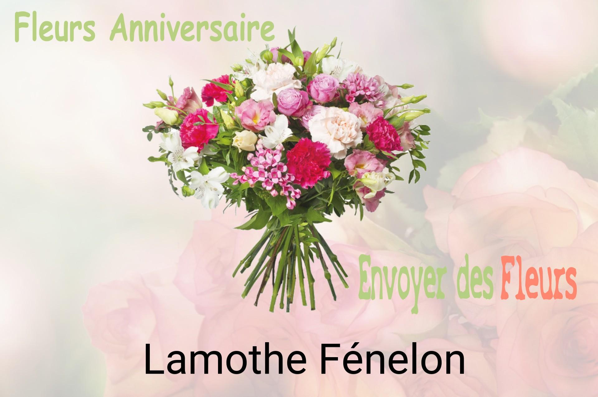 Bouquet de fleurs d’anniversaire livré à Lamothe-Fénelon
