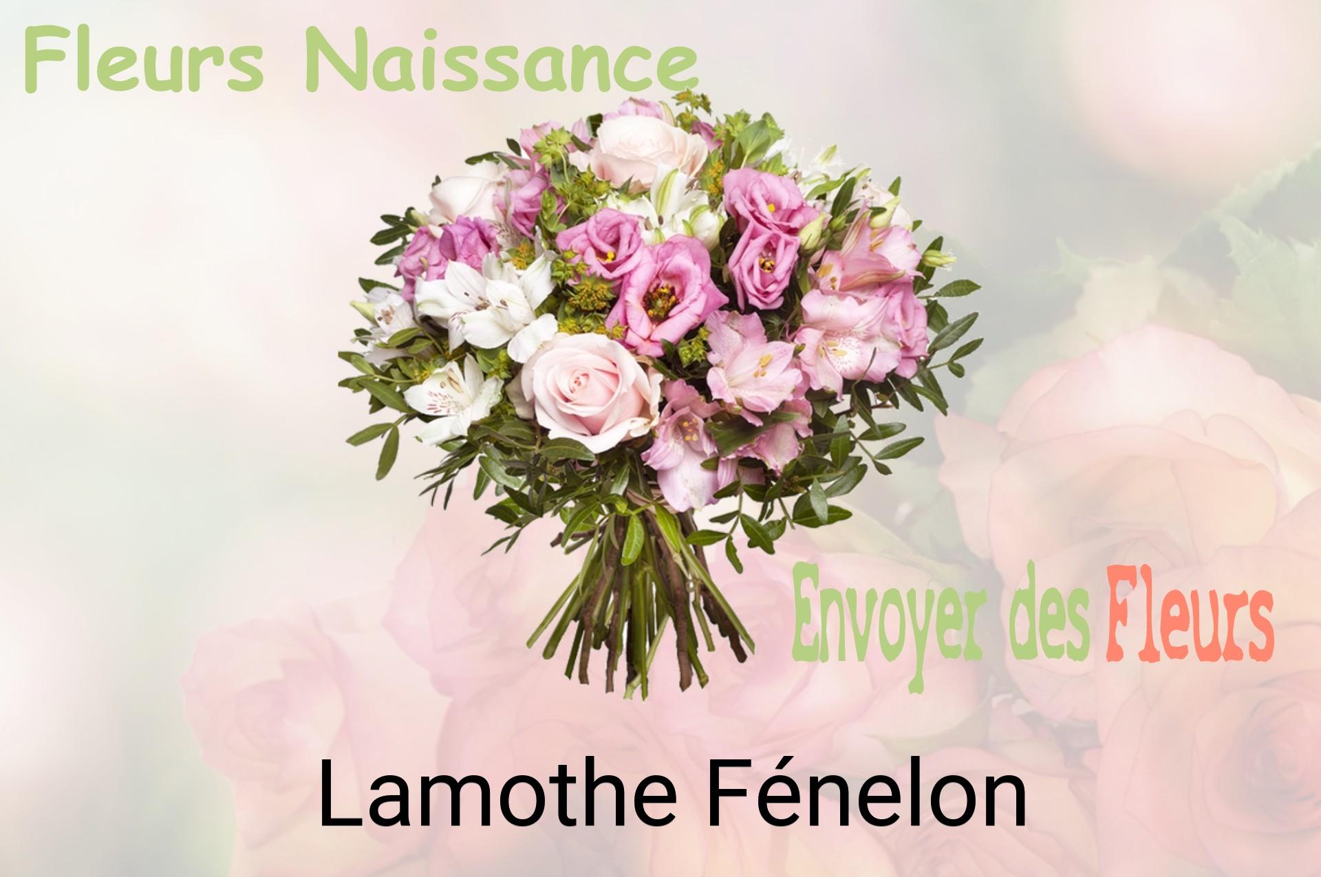 Bouquet de fleurs de naissance livré à Lamothe-Fénelon